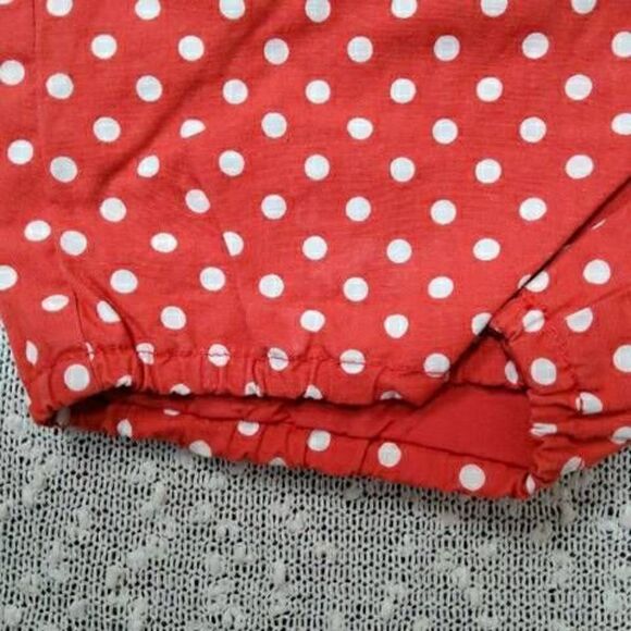 BABY BODEN 6-12M Red Polka Dot Pull On Shorts 6m 12m - Picture 3 of 7